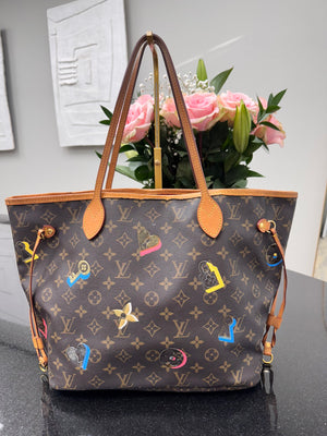 Louis Vuitton Monogram Love Lock Neverfull MM