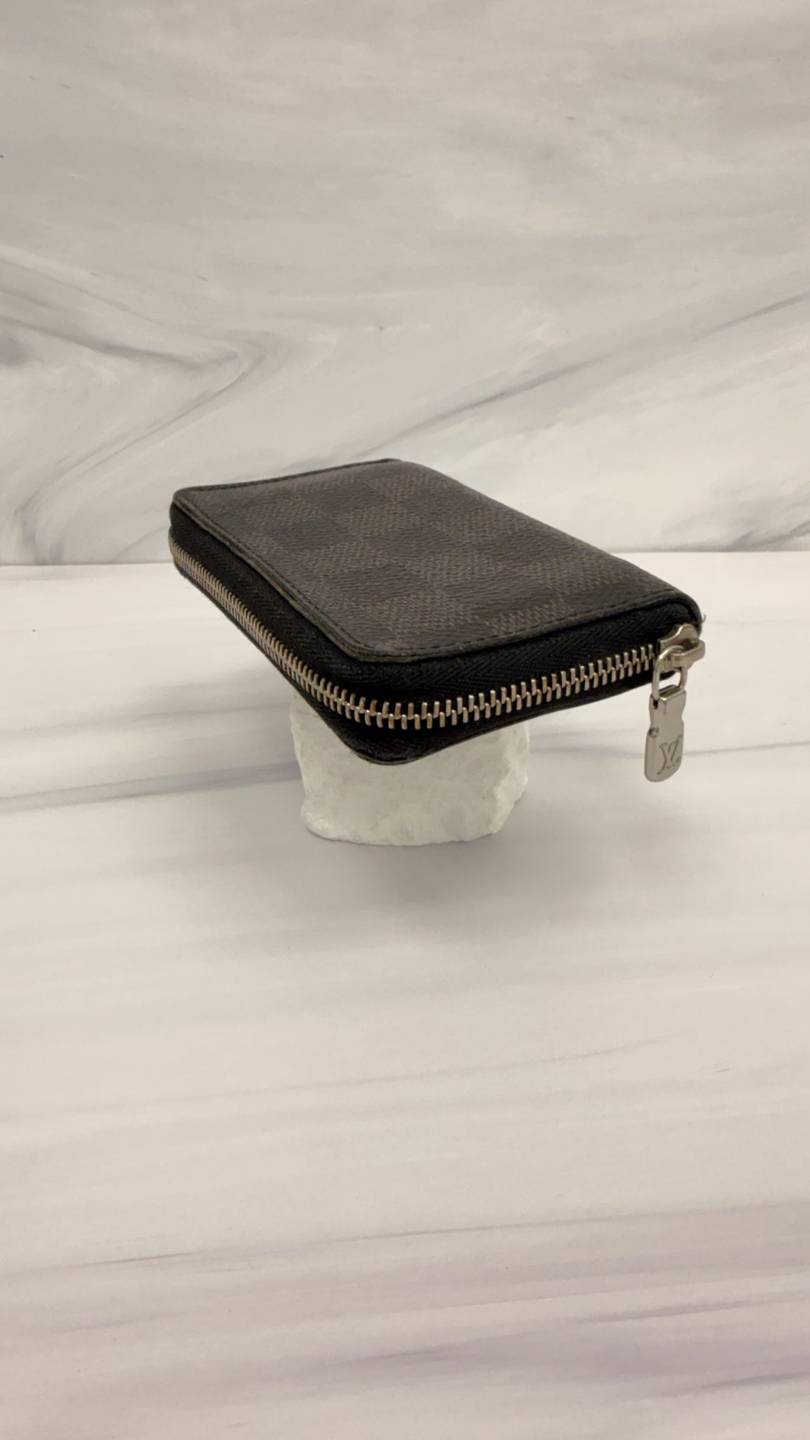Louis Vuitton Damier Graphite Zippy Coin Purse 