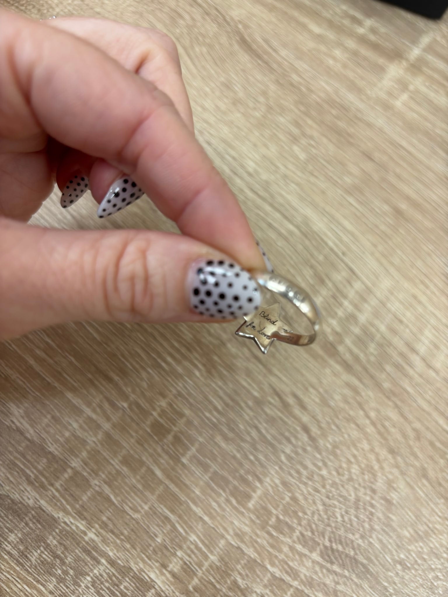 Gucci Sterling Silver Feline Ring