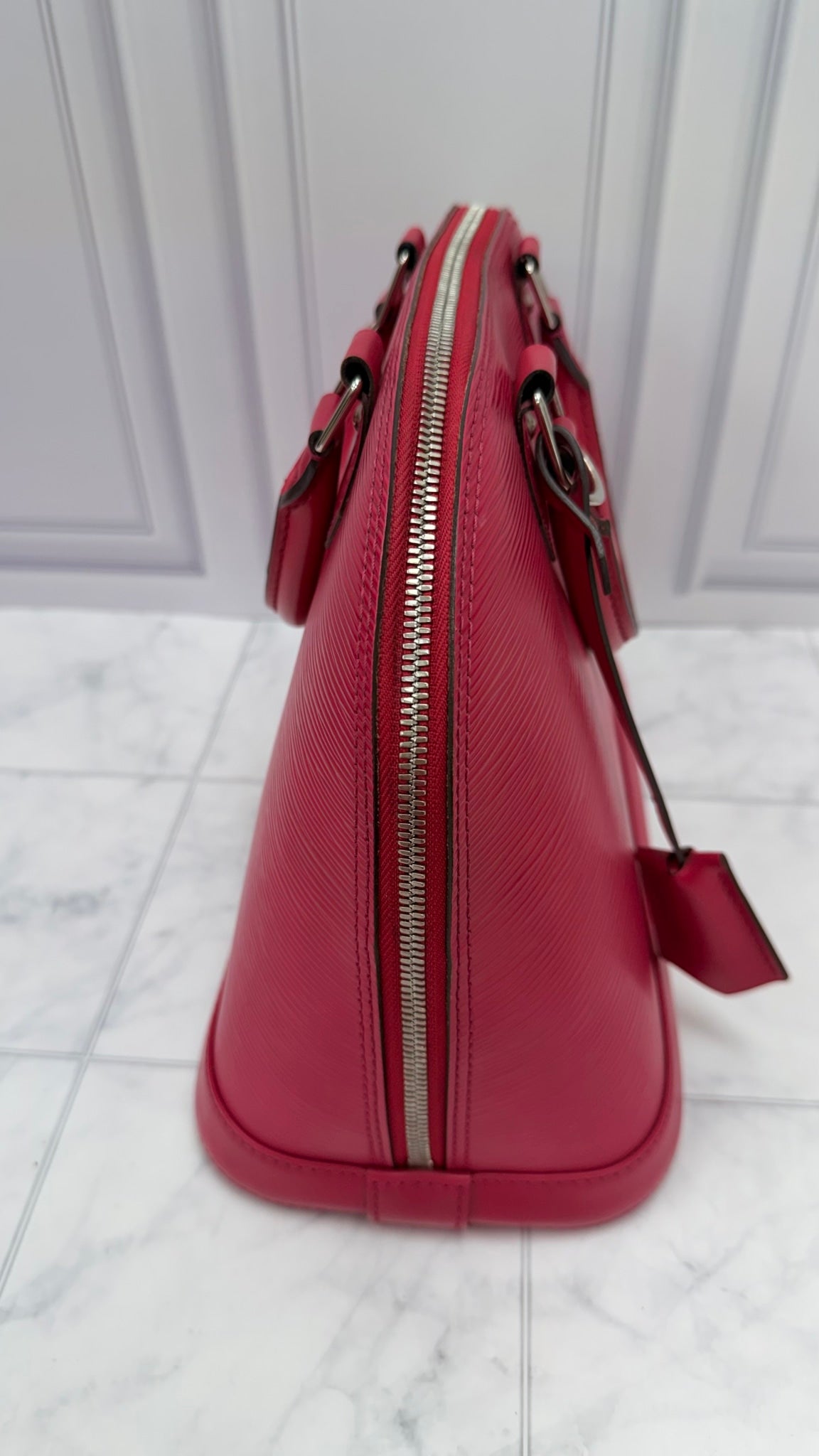 Louis Vuitton Pink Epi Alma PM