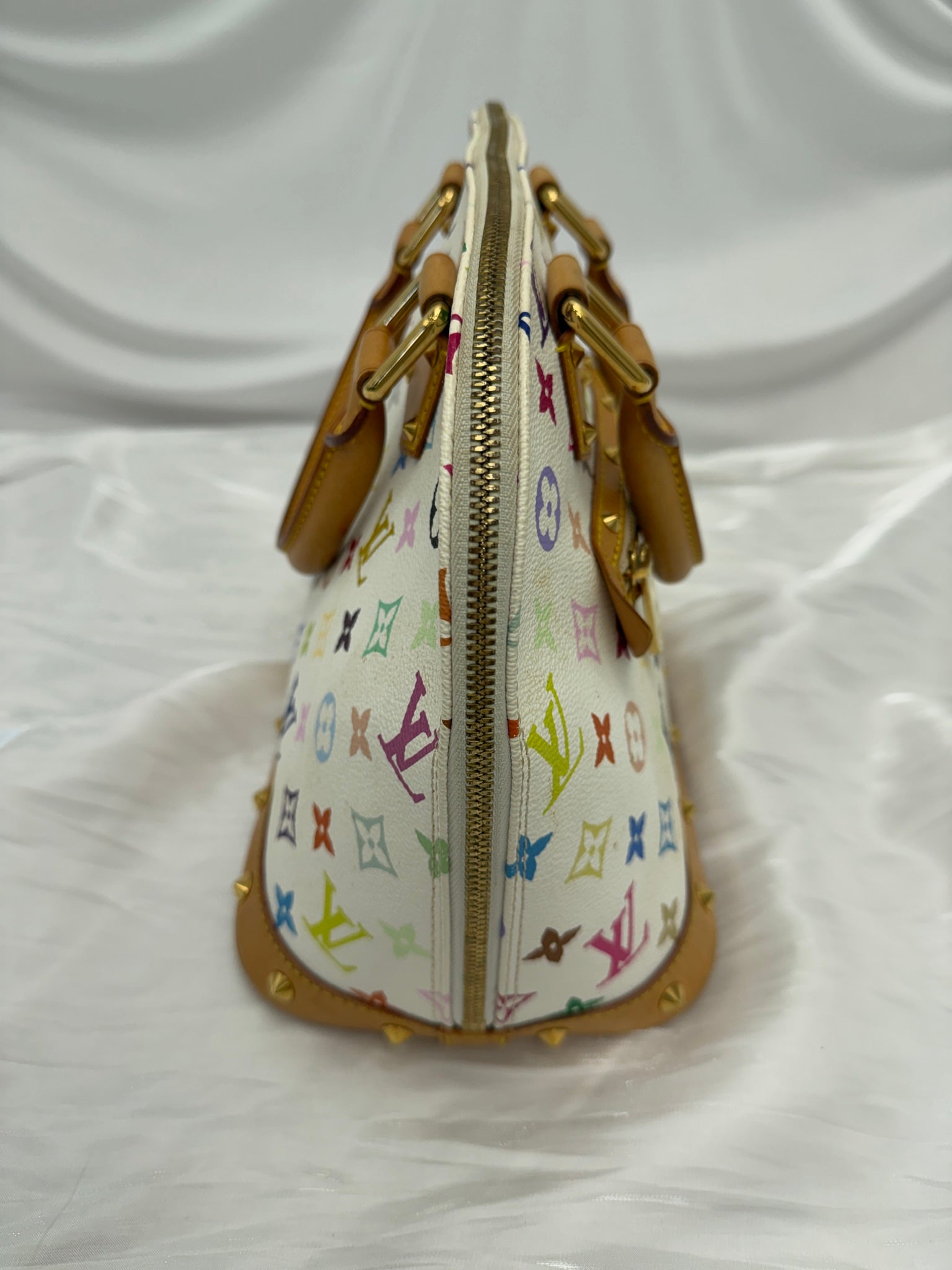Louis Vuitton White Multicolore Monogram  Alma PM