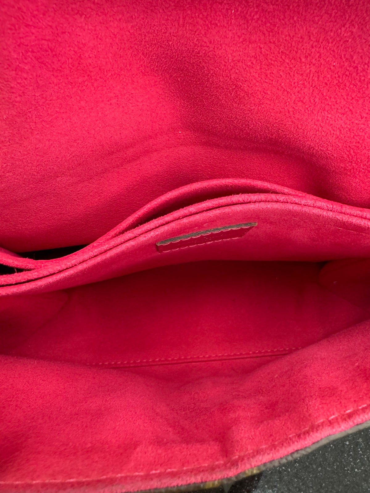 Louis Vuitton Monogram & Pink Epi Saint Michel Shoulder Bag