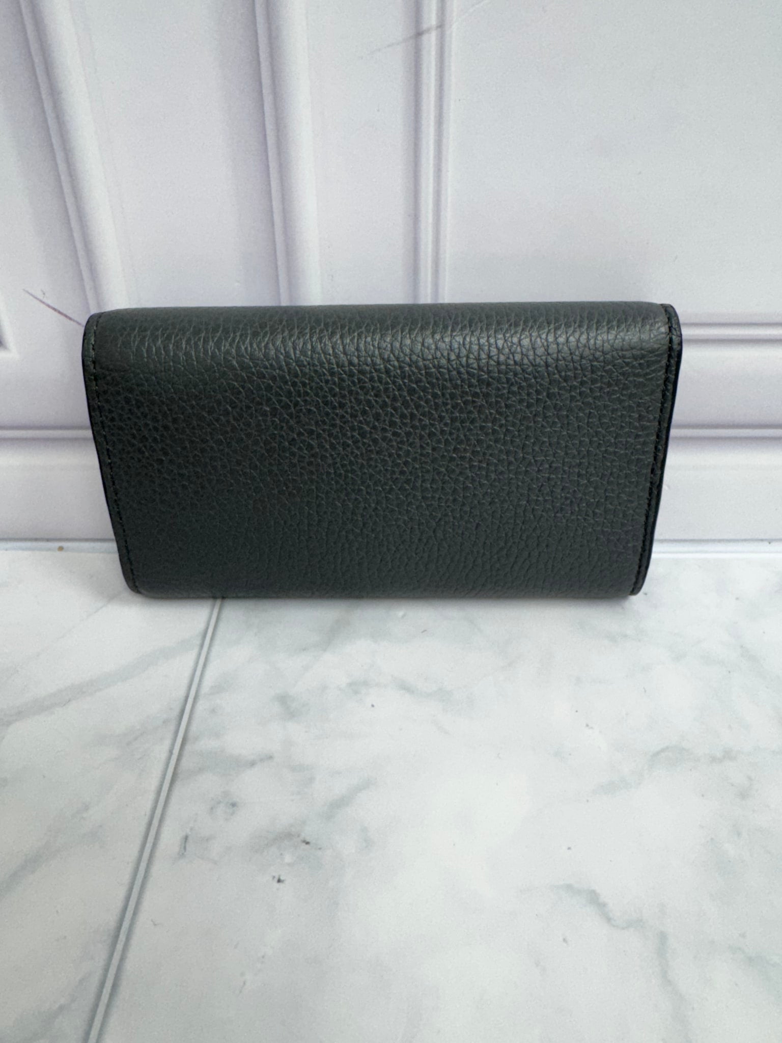 Loewe Grey Grained Leather 6 Ring Key Case
