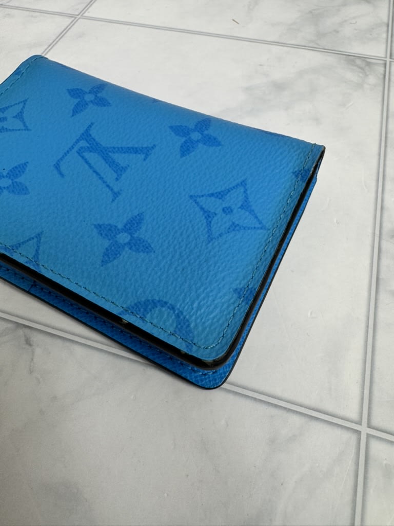 Louis Vuitton Lagoon Blue Pocket Organizer