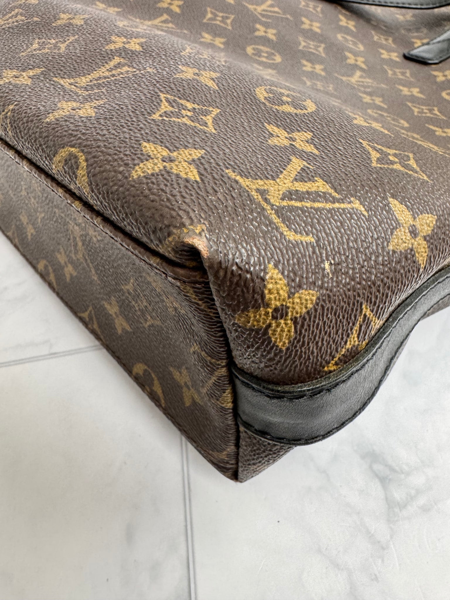 Louis Vuitton Monogram Macassar Kitan Crossbody Bag