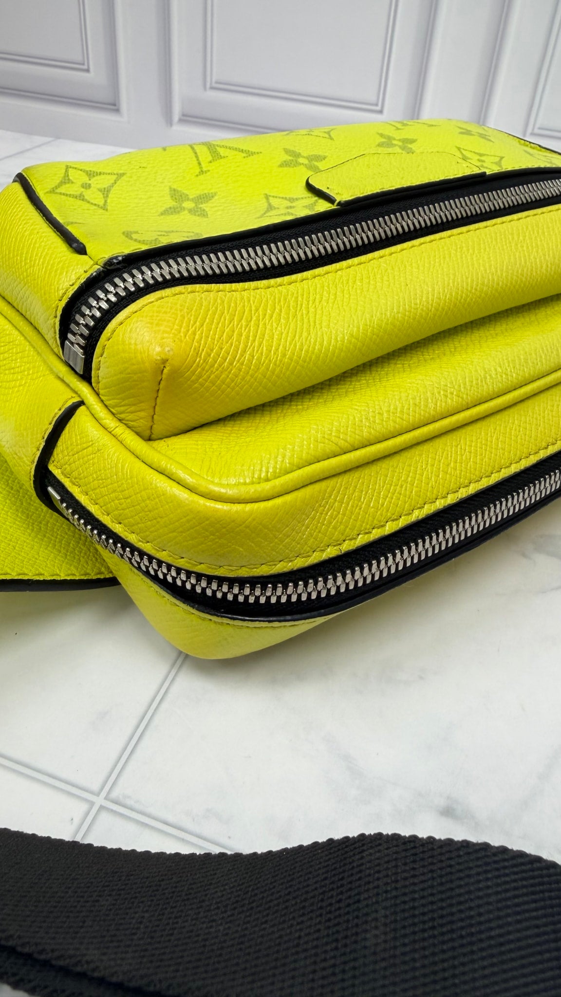 Louis Vuitton Yellow Taigarama Outdoor Bumbag