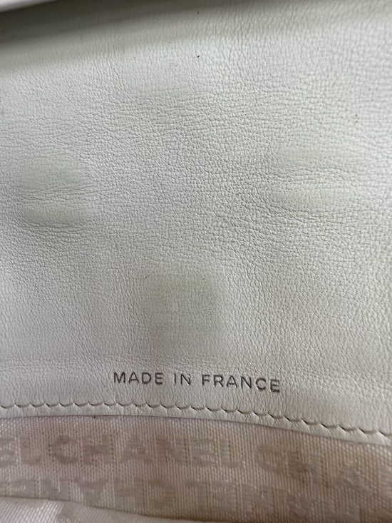 Chanel Metallic Gold Quilted Leather Precious Symbols Wallet