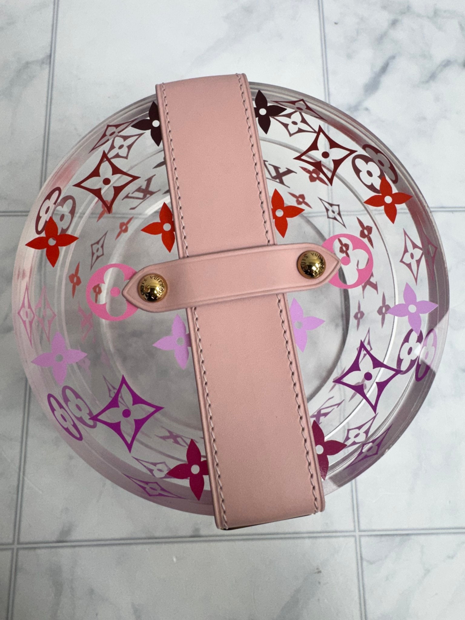 Louis Vuitton Pink Monogram Scott Box