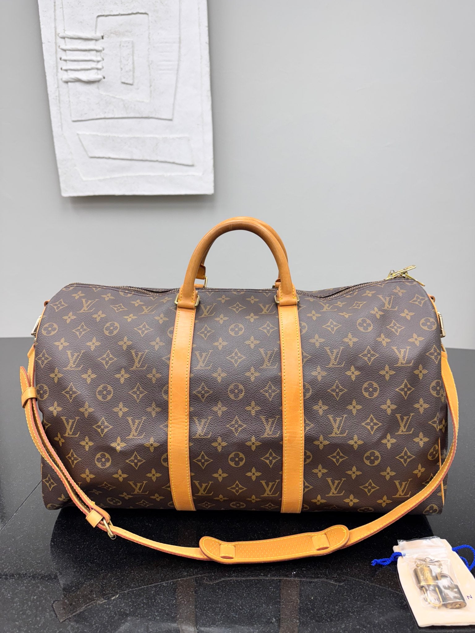 Louis Vuitton Monogram Keepall Bandouliere 50