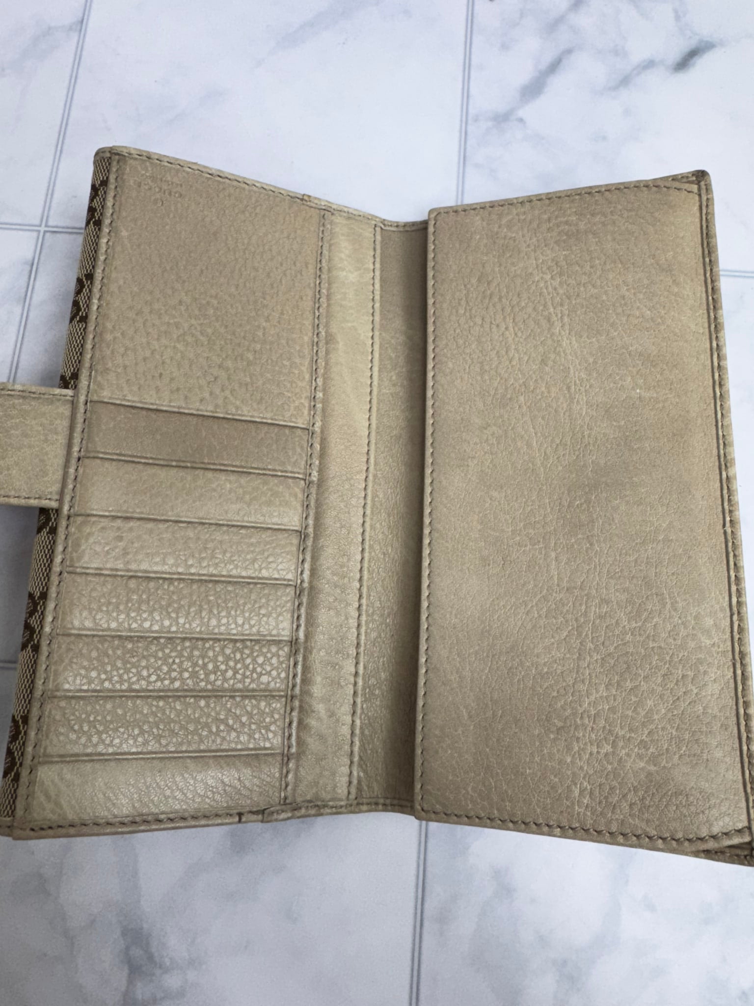 Gucci GG Canvas Long Wallet