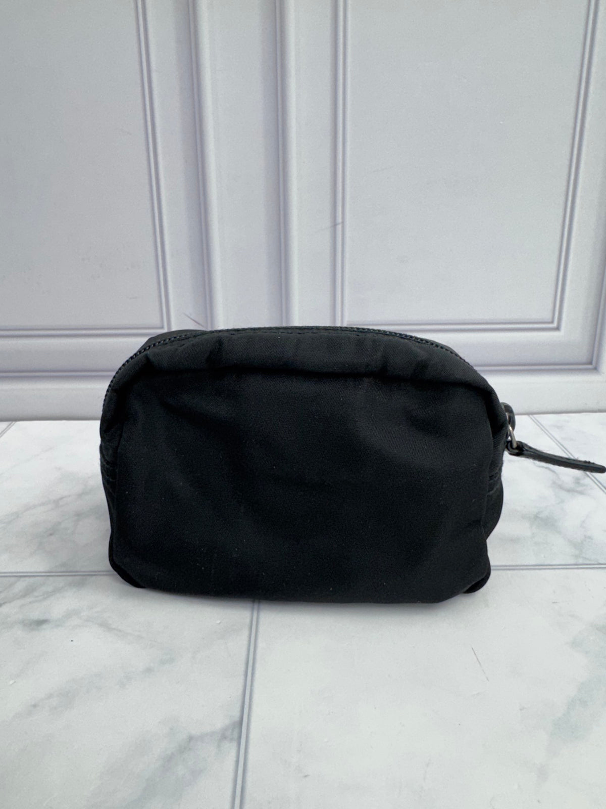 Prada Black Nylon Cosmetic Pouch