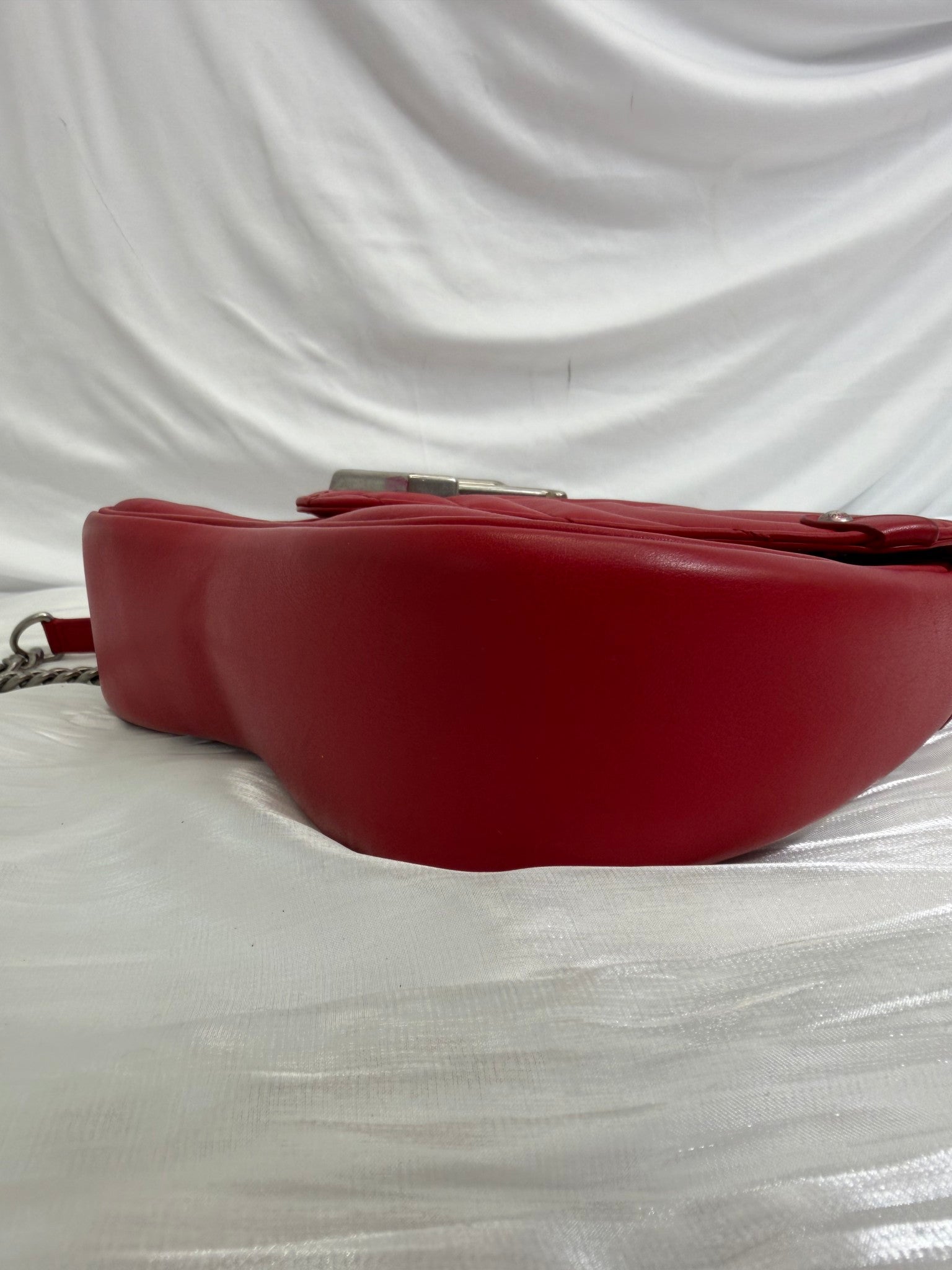 Louis Vuitton Red Quilted Leather New Wave MM