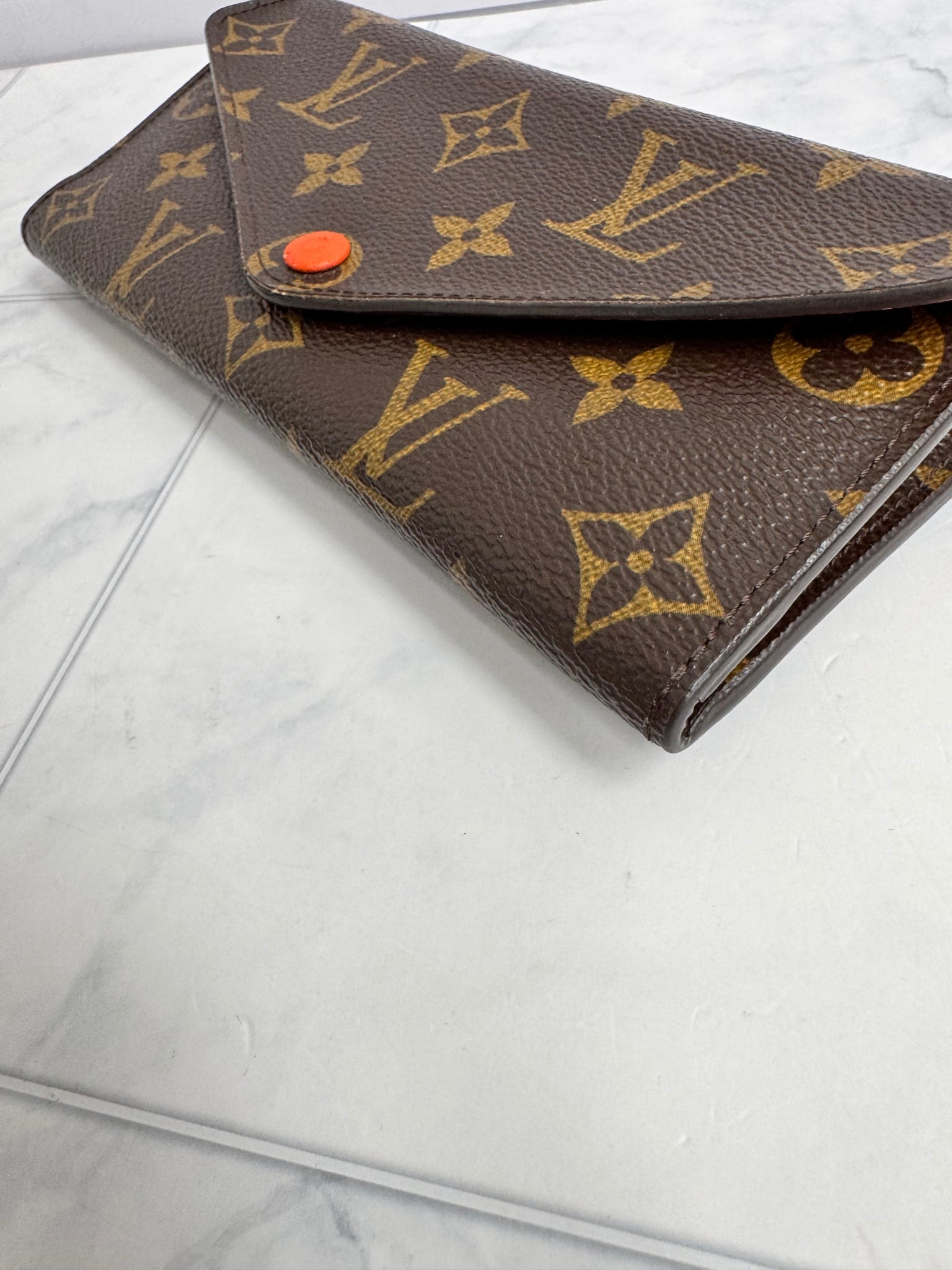 Louis Vuitton Monogram Josephine Long Wallet