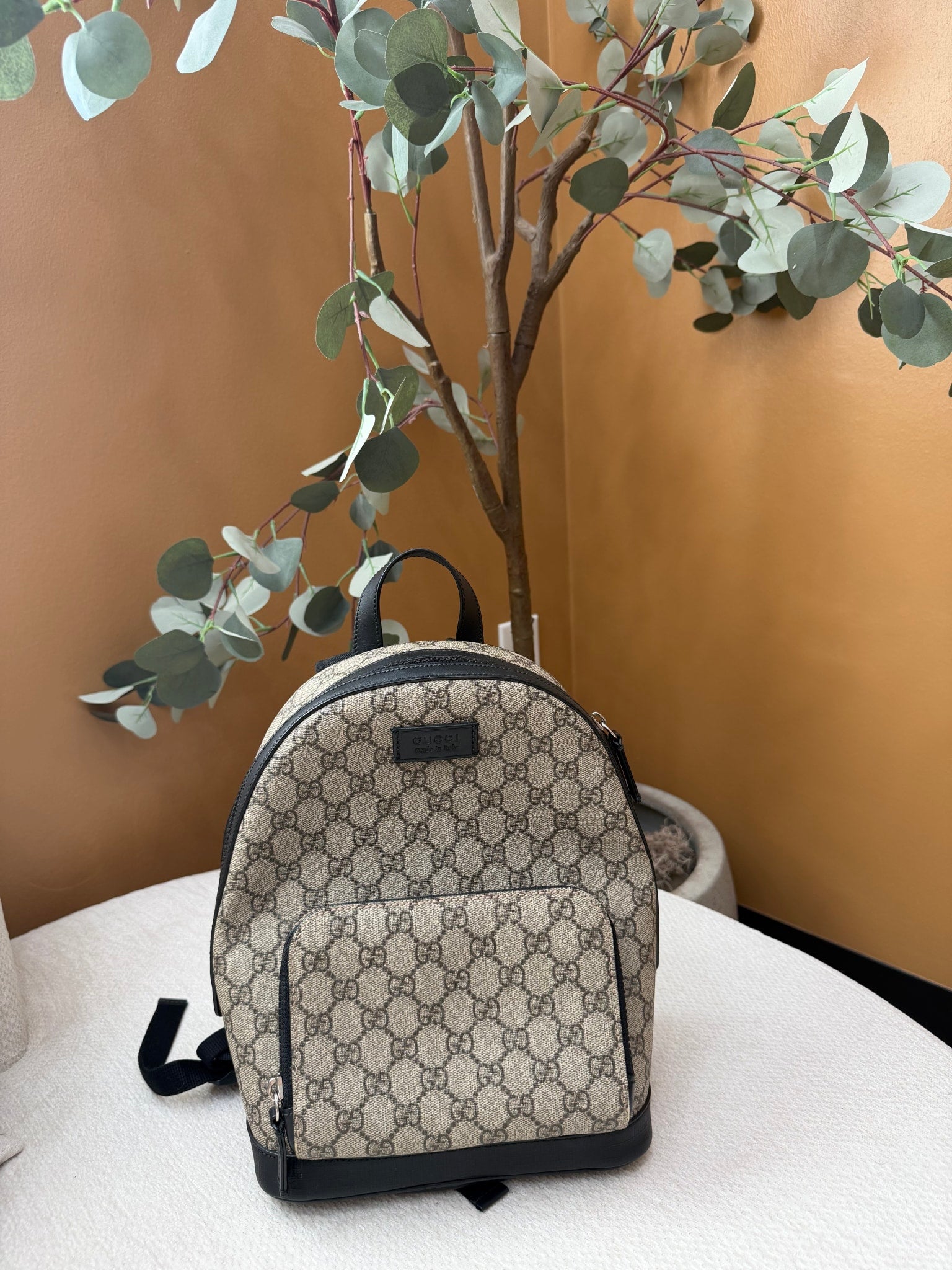 Gucci GG supreme Coated Canvas Mini Backpack 