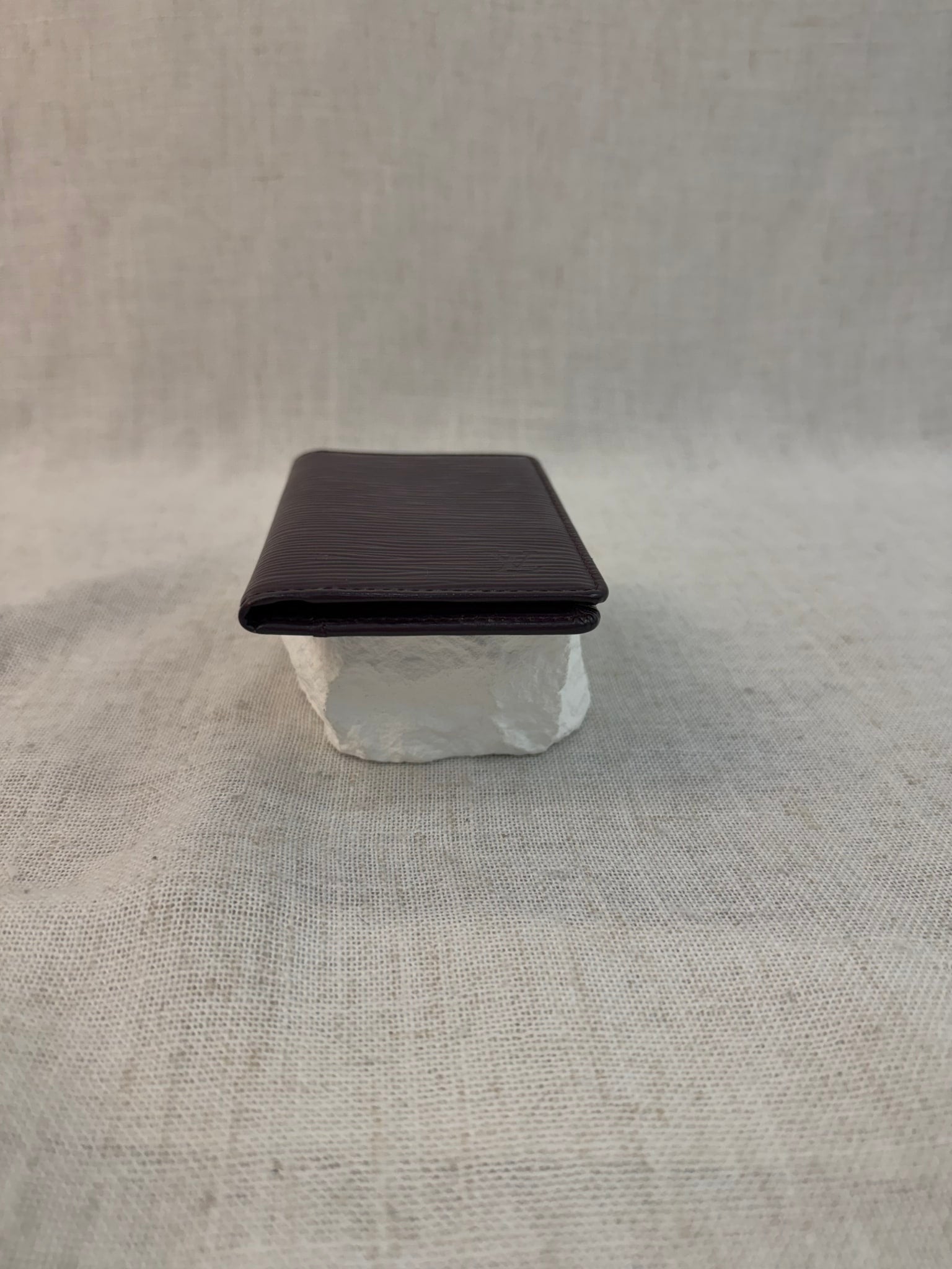 Louis Vuitton Dark Plum Epi Leather Pocket Organizer