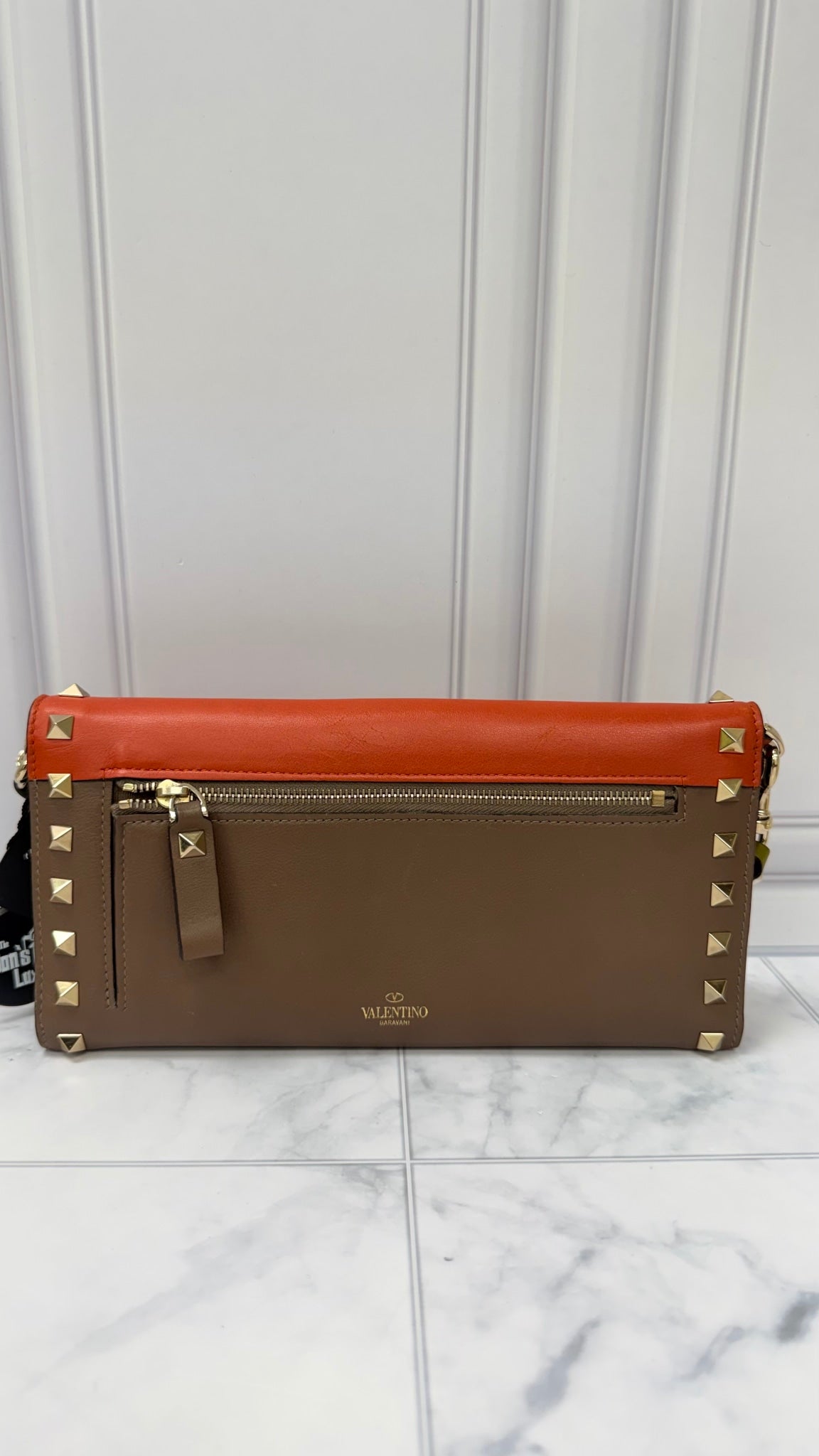 Valentino Multicolor Leather Rockstud Shoulder Bag 