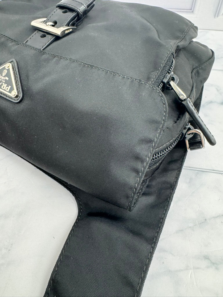 Prada Black Nylon Crossbody Bag