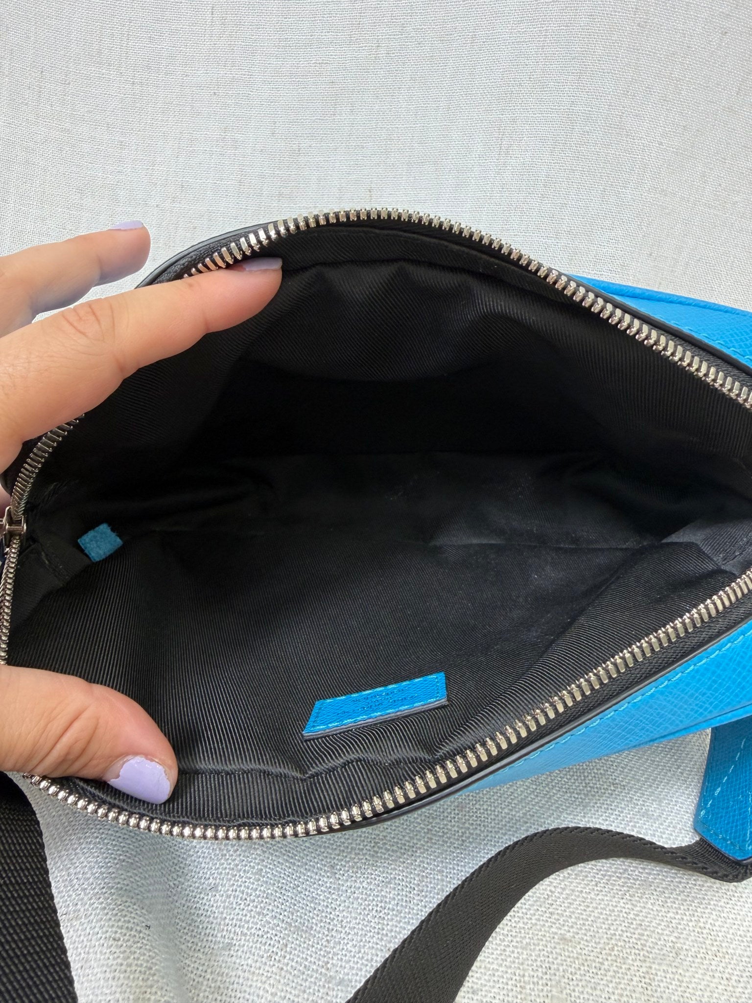 Louis Vuitton Lagoon Blue Monogram Canvas Taigarama Bum Bag