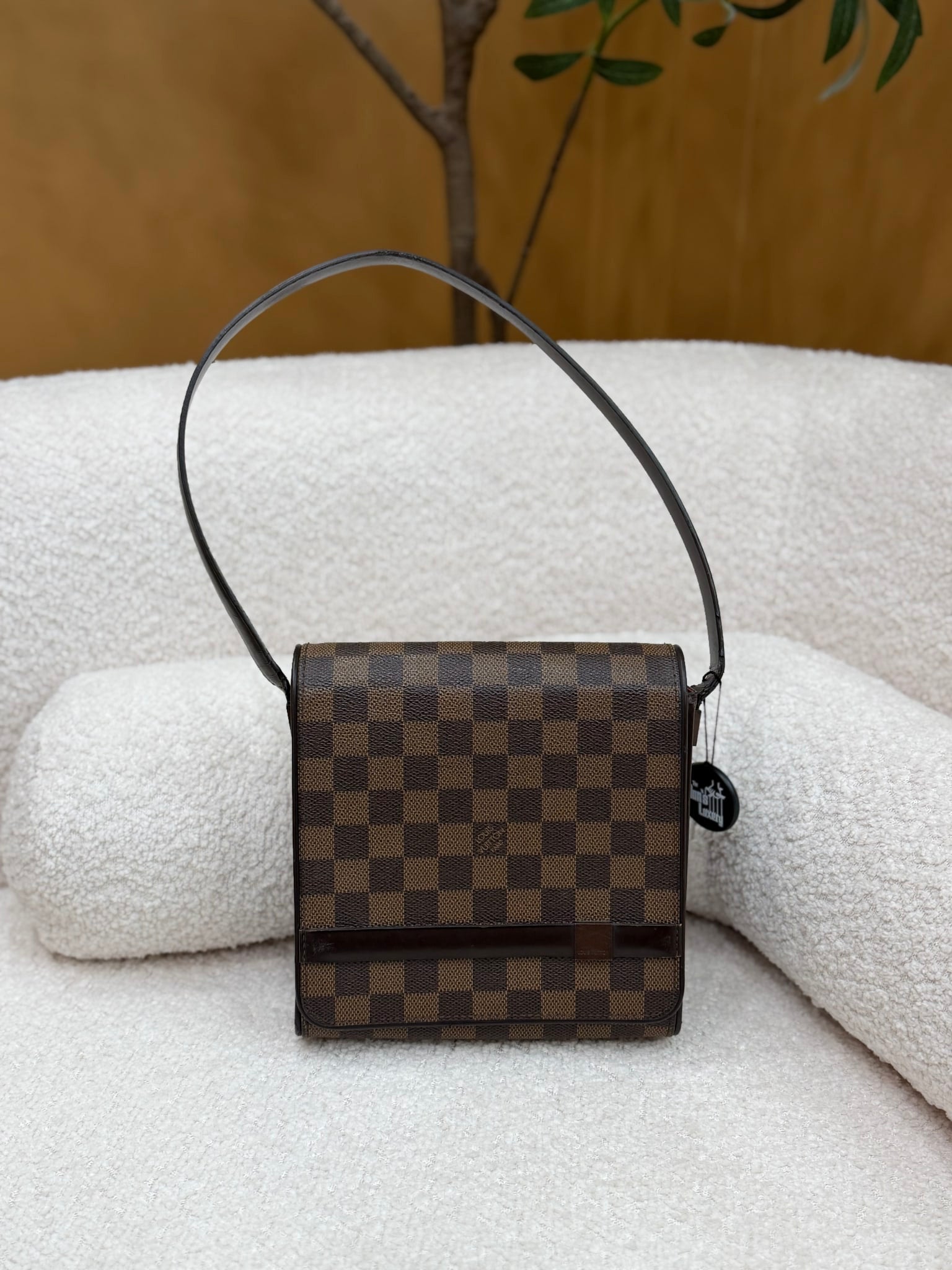 Louis Vuitton Damier Ebene Tribeca Shoulder Bag