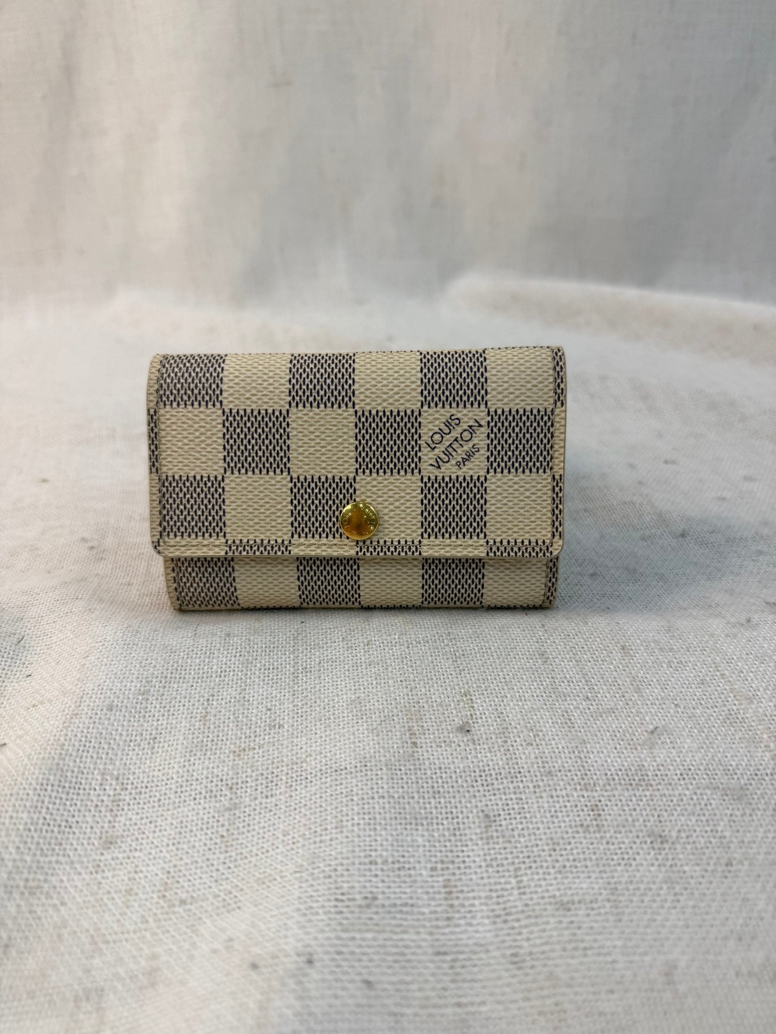 Louis Vuitton Damier Azur 6 Ring Key Holder