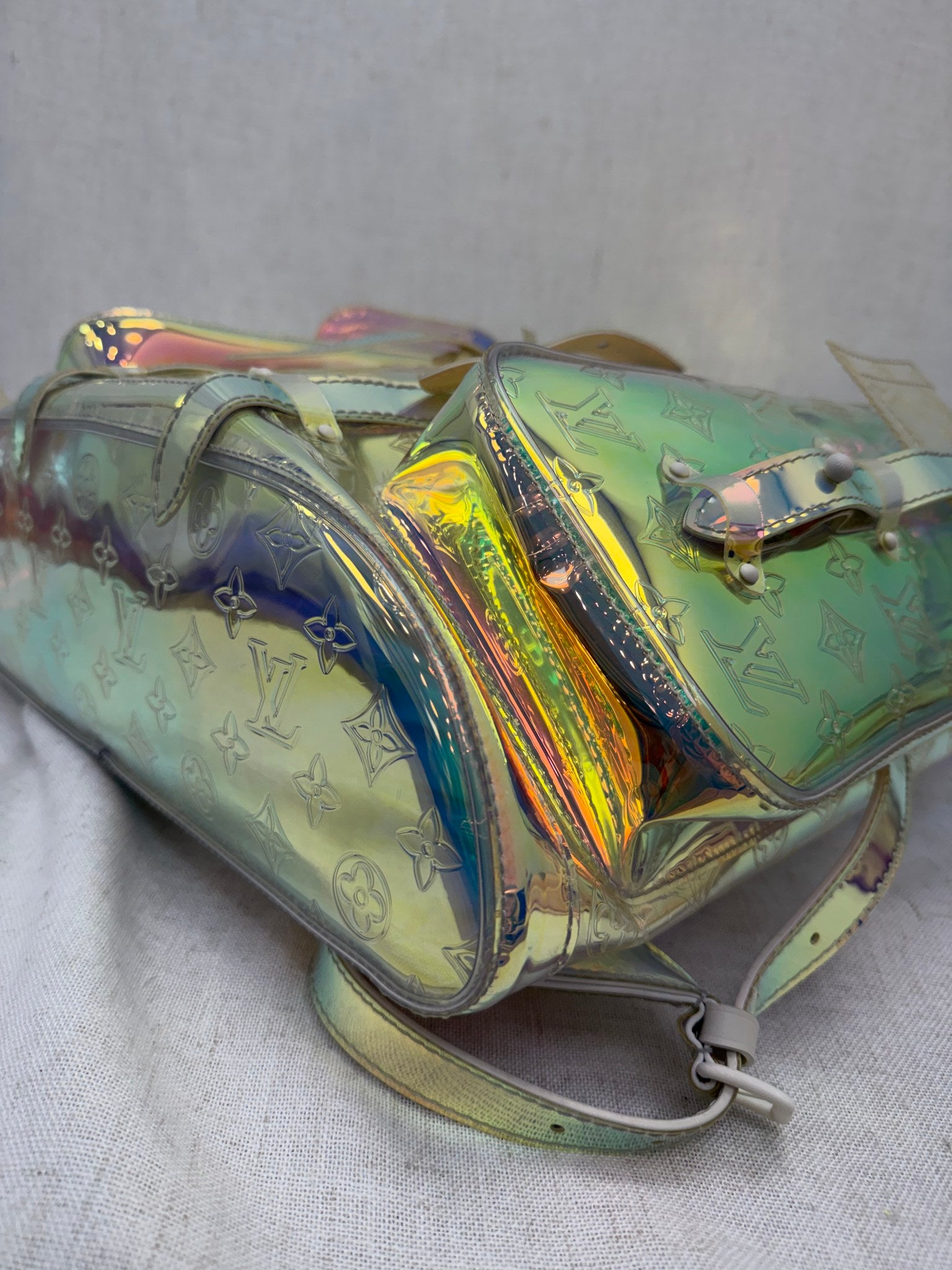 BRAND NEW- Louis Vuitton Prism Monogram Christopher GM Backpack