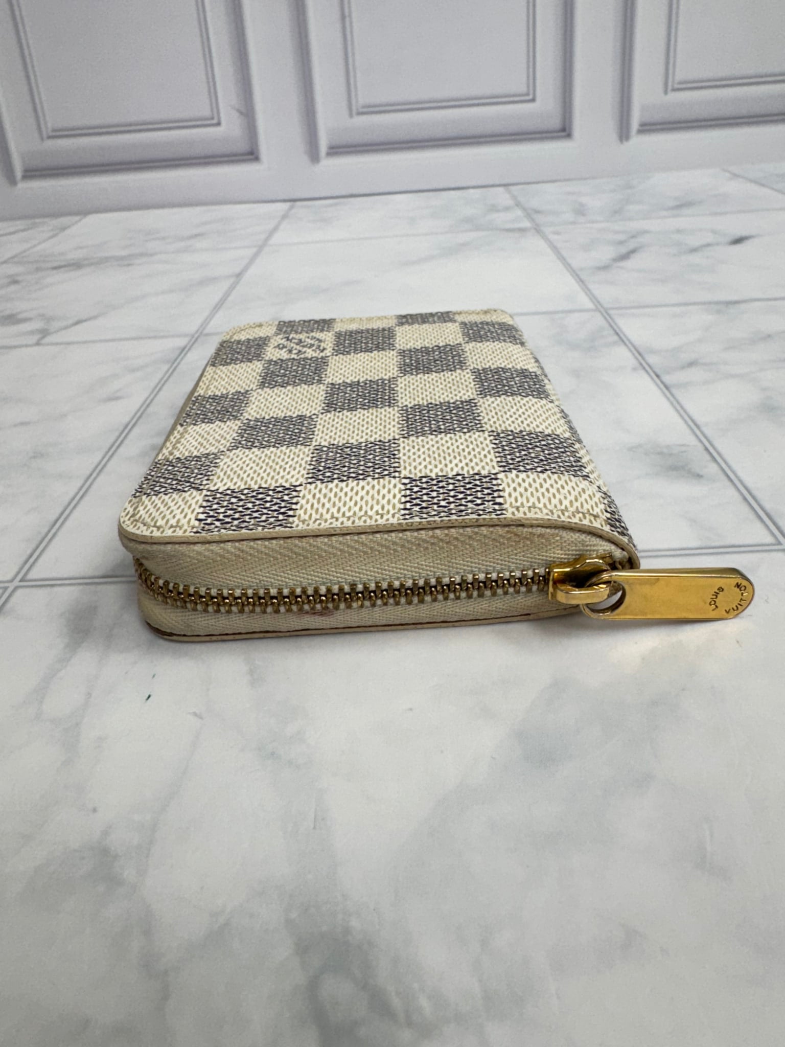 Louis Vuitton Damier Azur Compact Zippy Wallet
