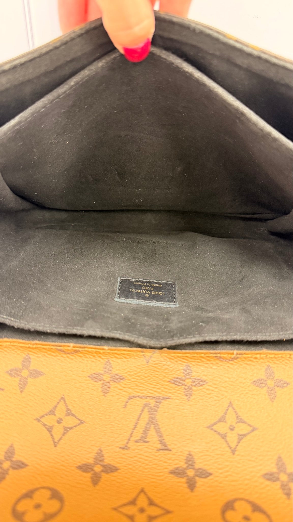 Louis Vuitton Reverse Monogram Pochette Metis Crossbody