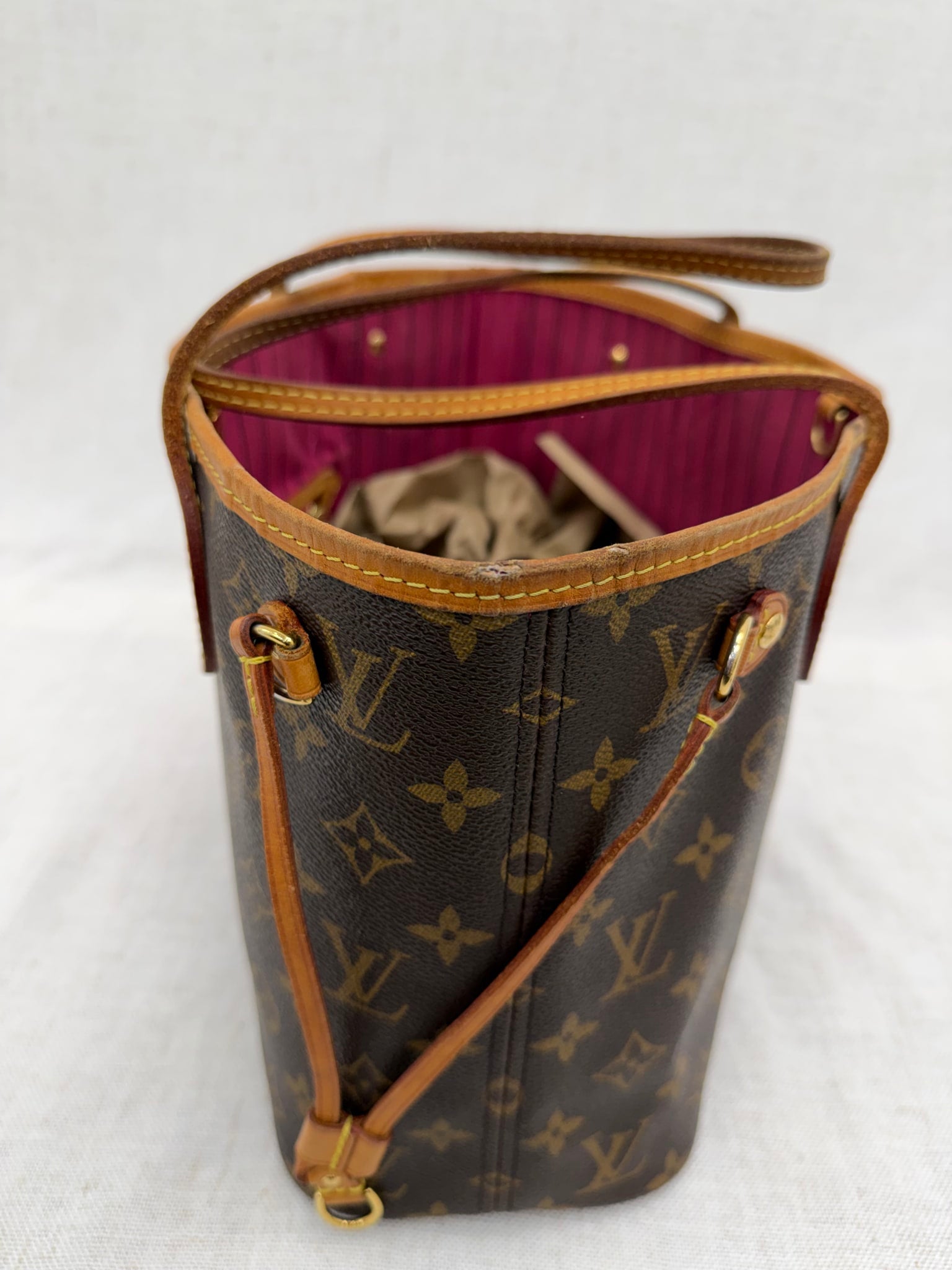 Louis Vuitton Monogram Neverfull PM & Pouch 