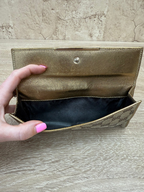 Gucci Canvas Long Wallet