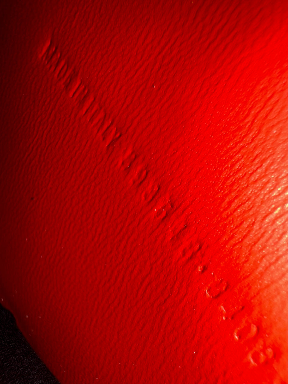 LIKE NEW Balenciaga Red Leather Small Hourglass Top Handle Bag