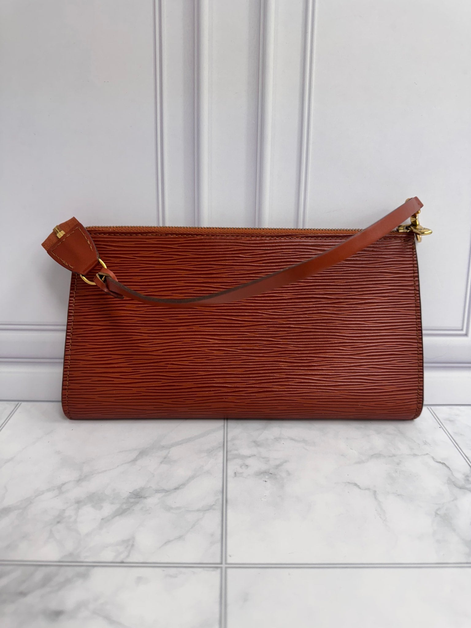 Louis Vuitton Brown Epi Pochette Accessoires