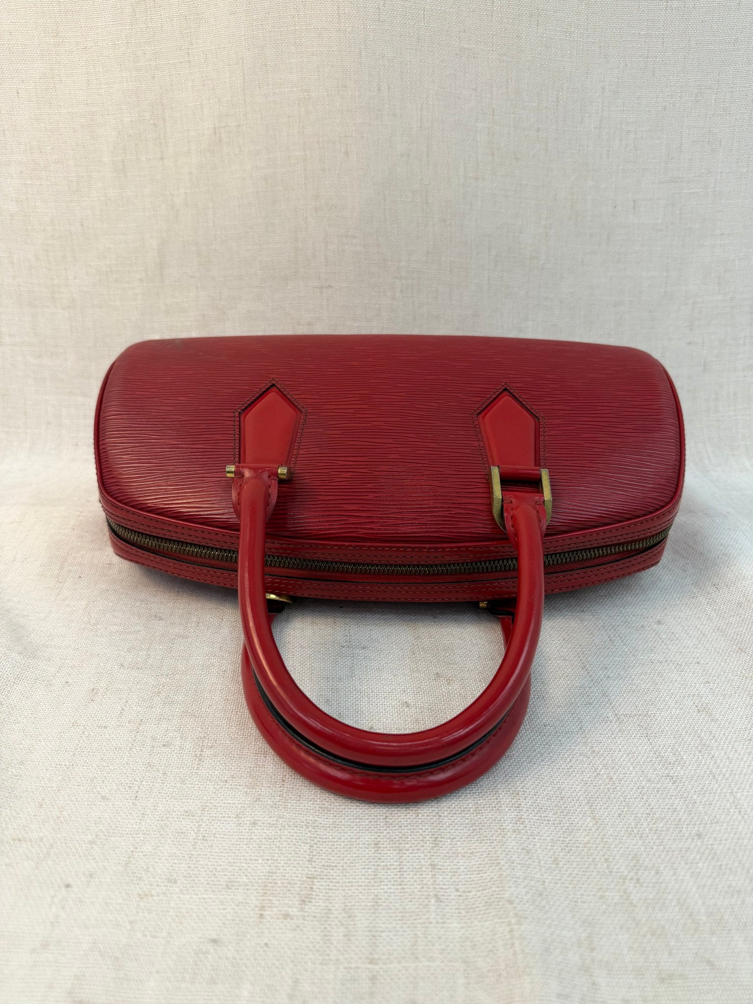 Louis Vuitton Red Epi Leather Jasmin Bag