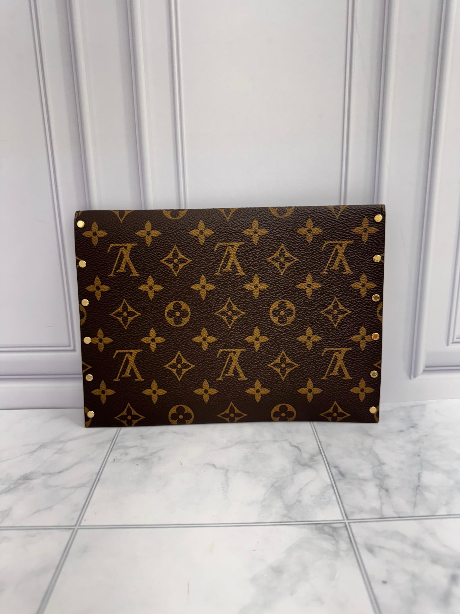 BRAND NEW - Louis Vuitton Monogram Studded Kirigami Pochette GM