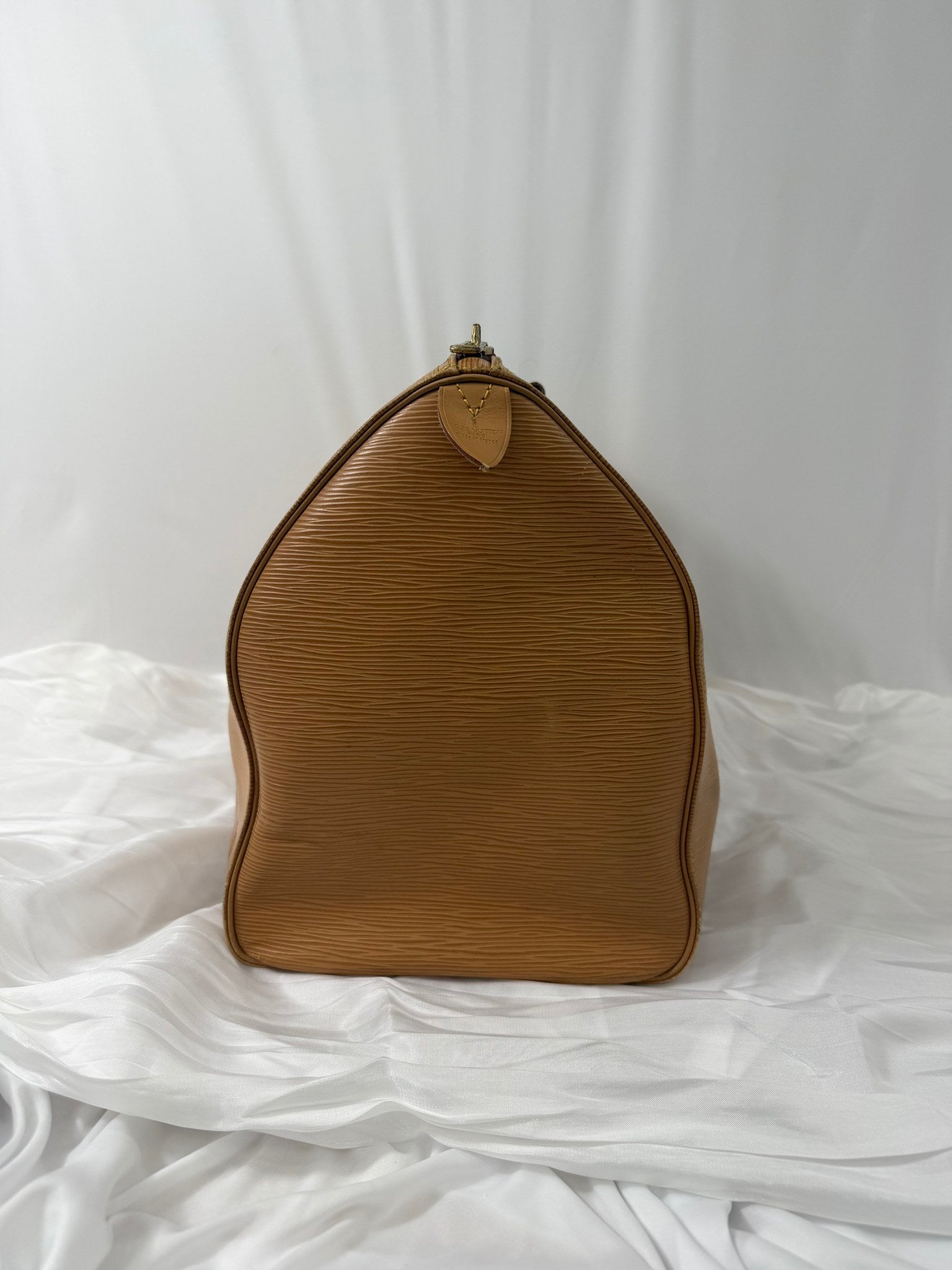 Louis Vuitton Tan Epi Leather Keepall 45