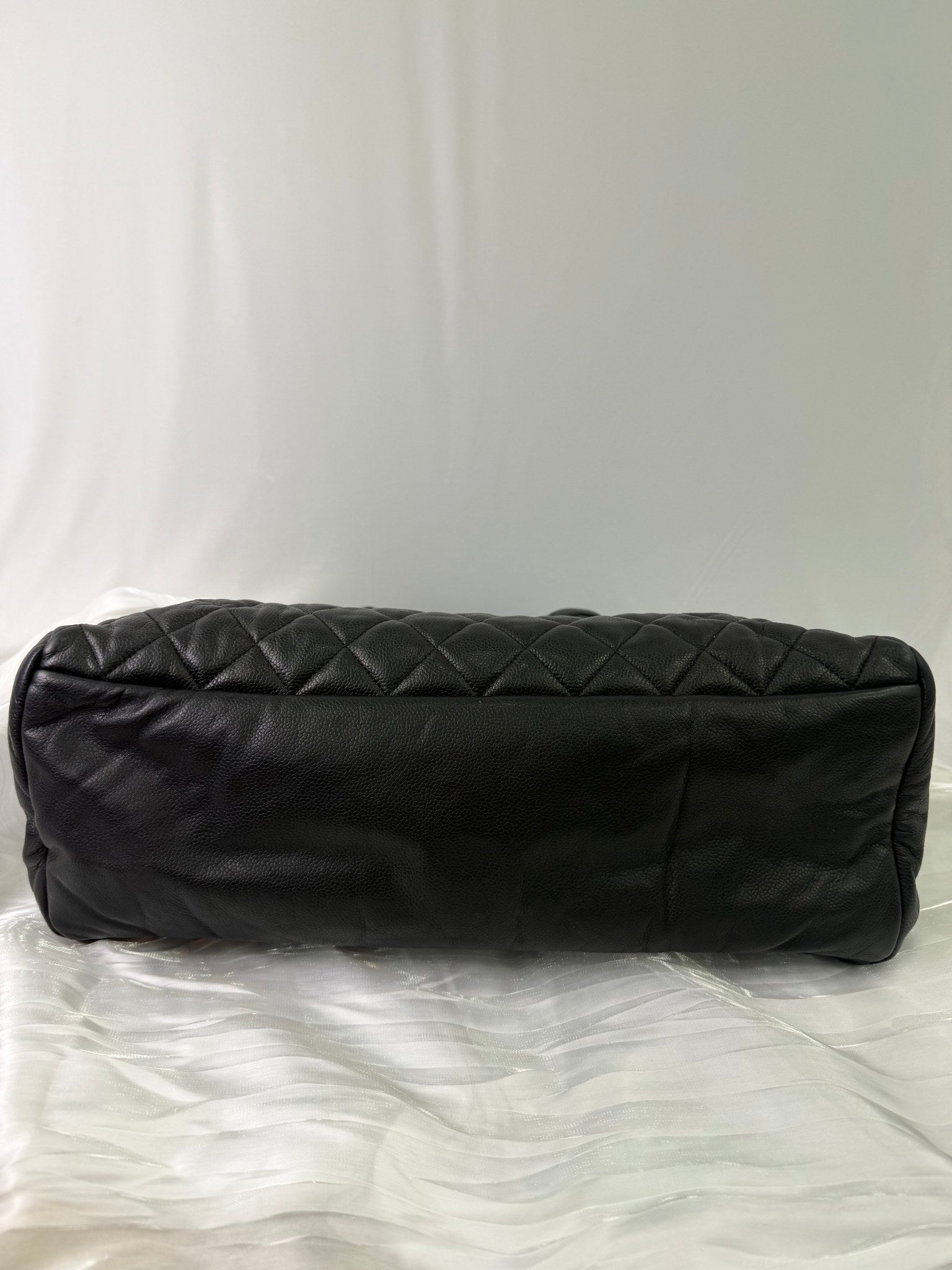 Chanel Black Caviar Leather Cocoon Tote