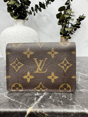 Louis Vuitton Monogram 2 Cartes Vertical Card Case