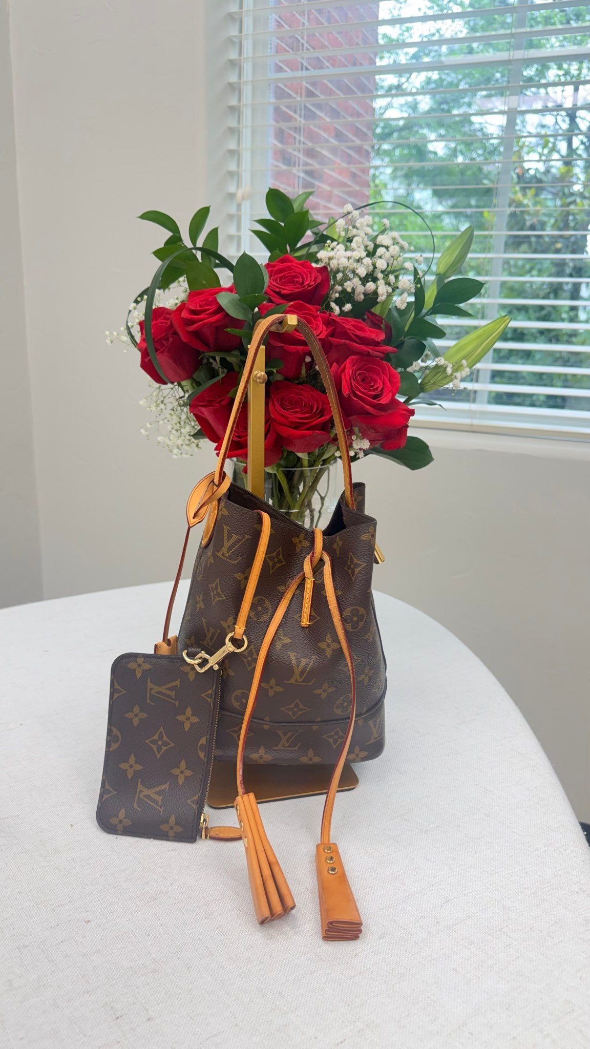 Louis Vuitton Monogram Idole PM Bucket Bag 