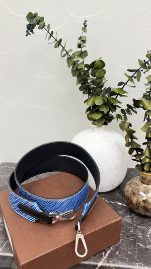 Louis Vuitton Blue Epi Leather Shoulder Strap