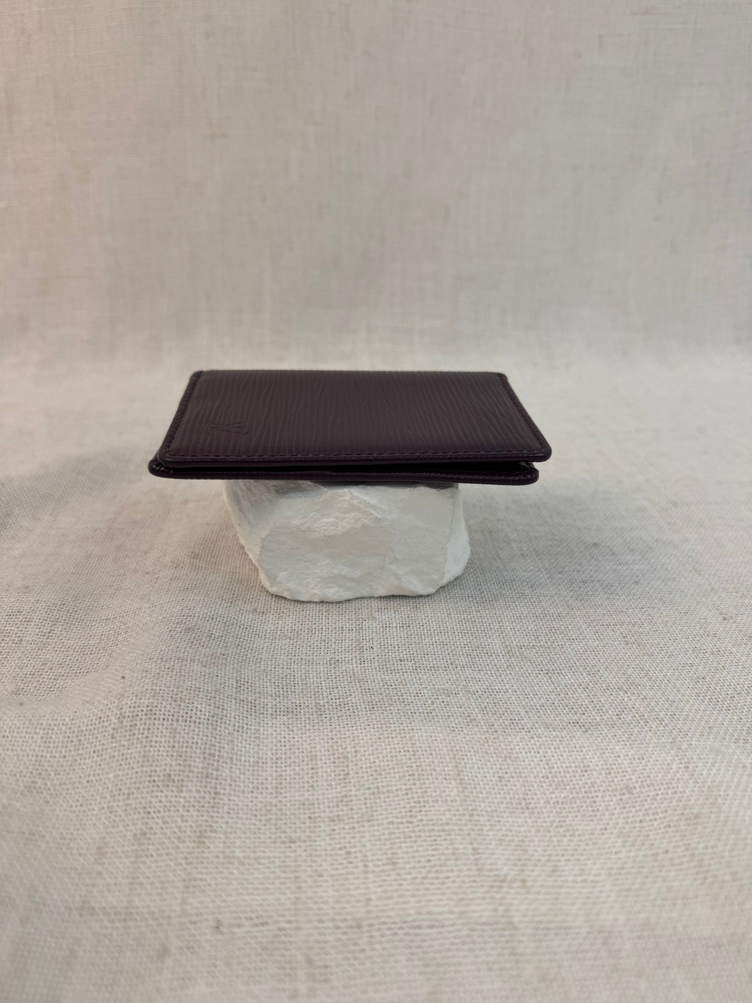 Louis Vuitton Dark Plum Epi Leather Pocket Organizer