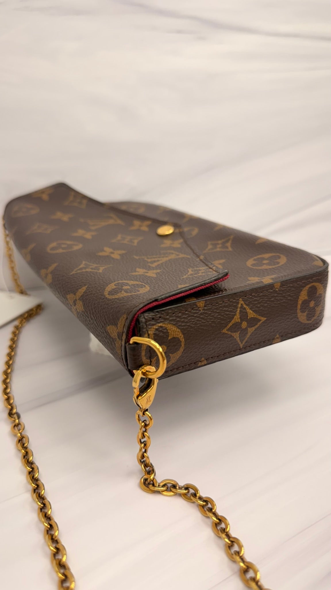 Louis Vuitton Monogram Fuchsia Pochette Felicie  