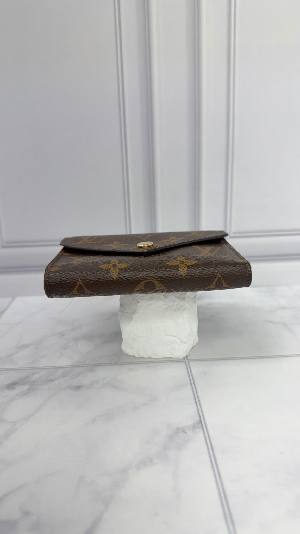 Louis Vuitton Monogram Purple Victorine Compact Wallet 