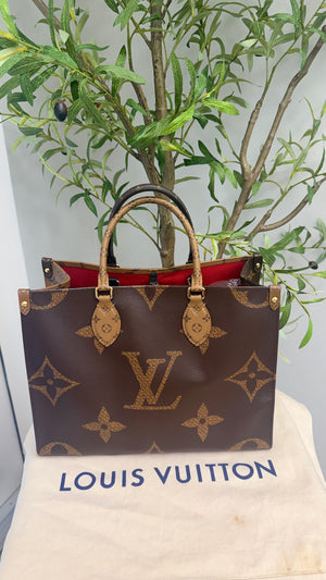 Louis Vuitton Monogram On The Go MM Handbag