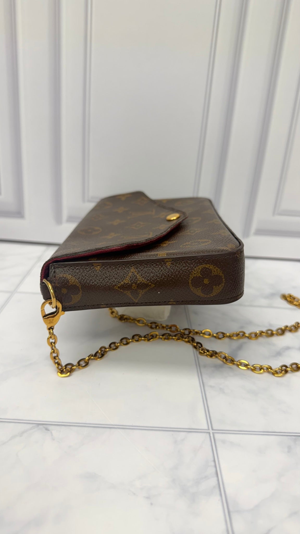 Louis Vuitton Monogram Pochette Felicie Crossbody Bag