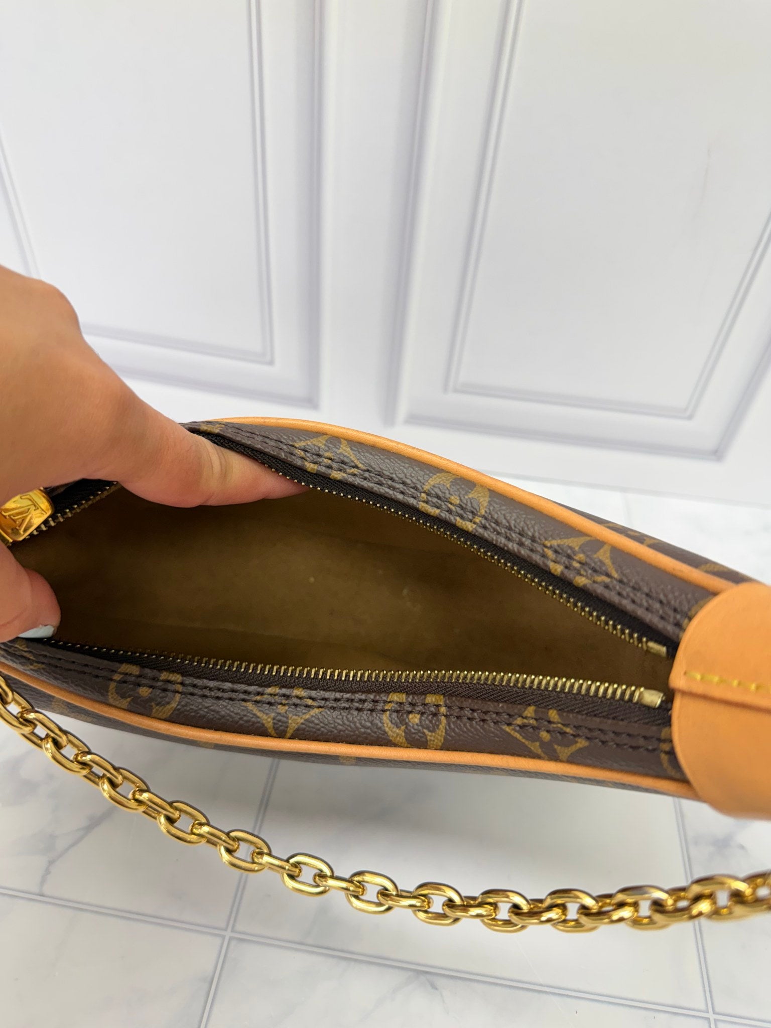 Louis Vuitton Monogram Loop Shoulder Bag 