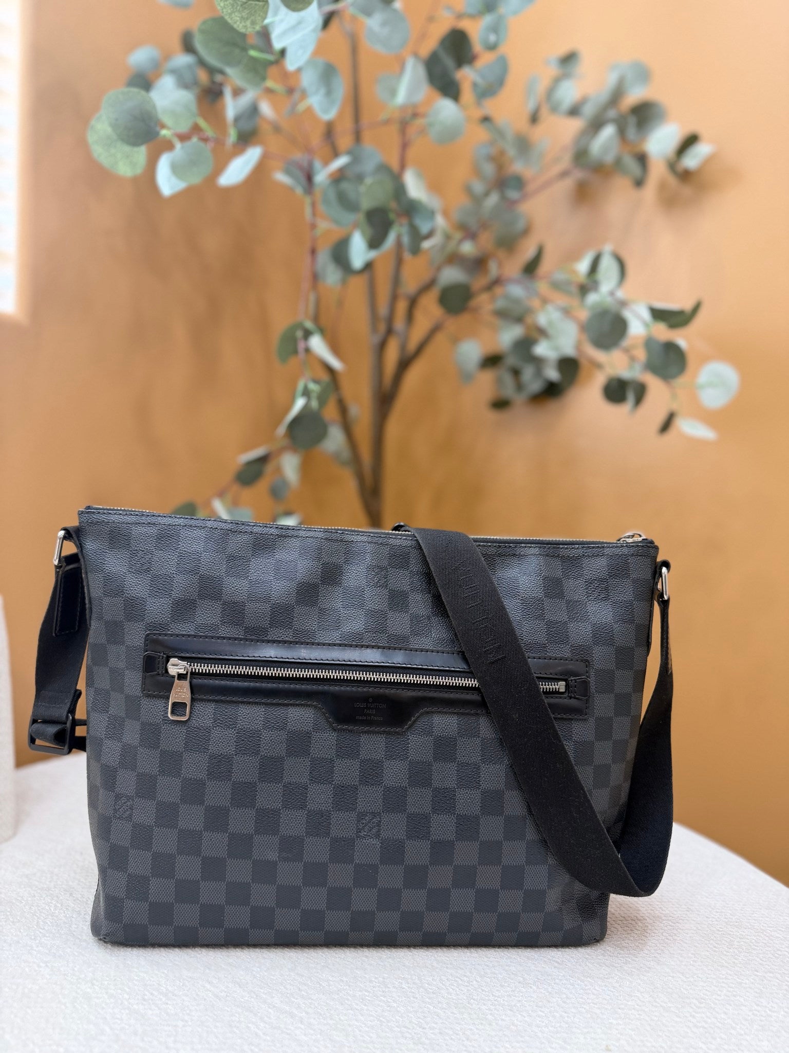 Louis Vuitton Damier Graphite Mick MM Shoulder Bag