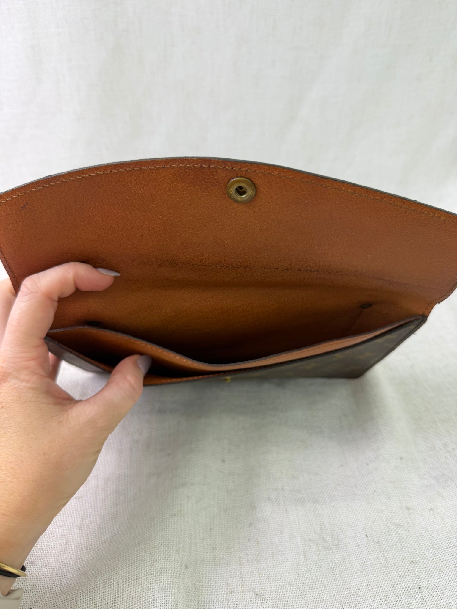 Louis Vuitton Monogram Double Rabat Shoulder Bag