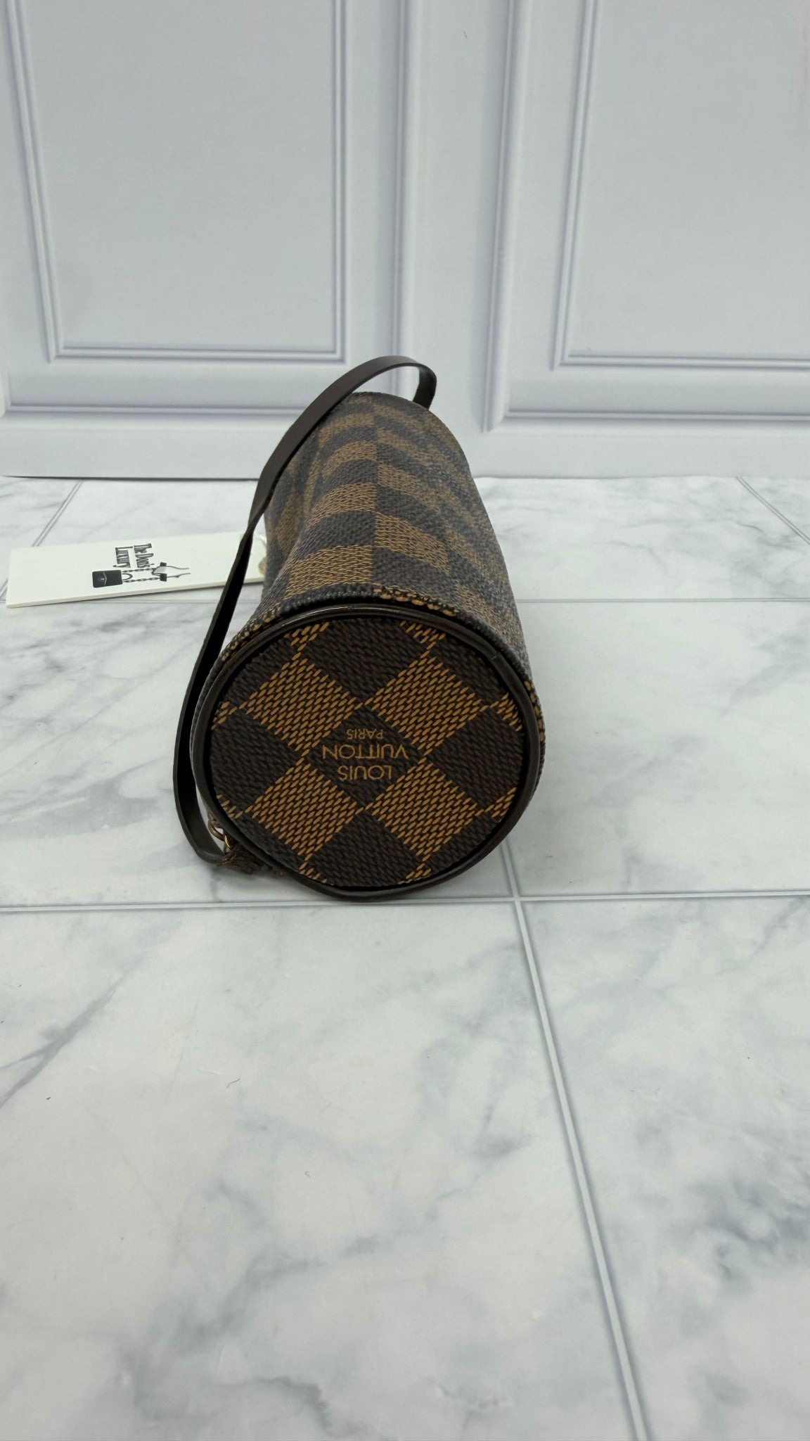Louis Vuitton Damier Ebene Mini Papillon Handbag 