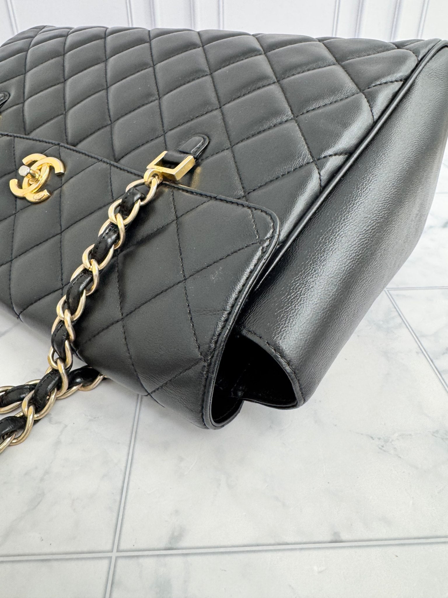 Chanel Quilted Lambskin Misia Camera Flap Bag