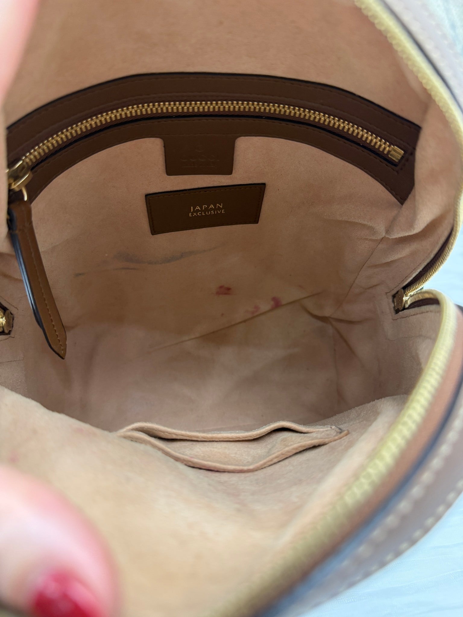 Gucci GG Supreme Butterfly Japan Exclusive Mini Backpack 