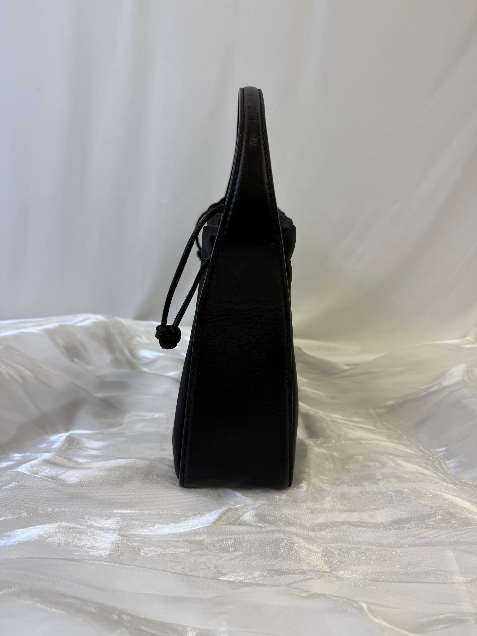 Alexander Wang Black Satin Shoulder Bag 